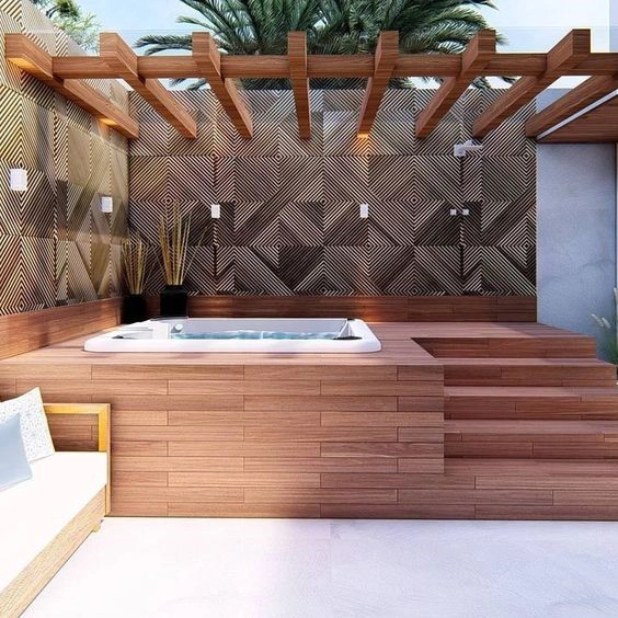 Jacuzzi na terasi