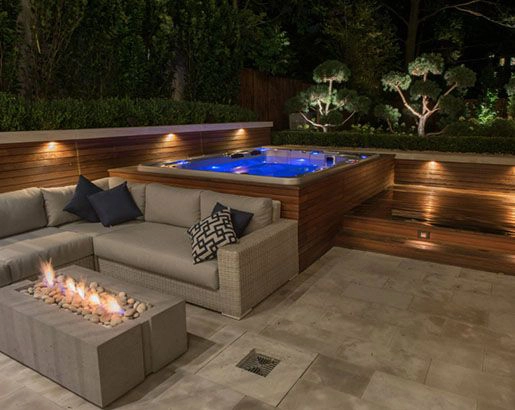 Ambiente-Whirlpoolbeleuchtung.