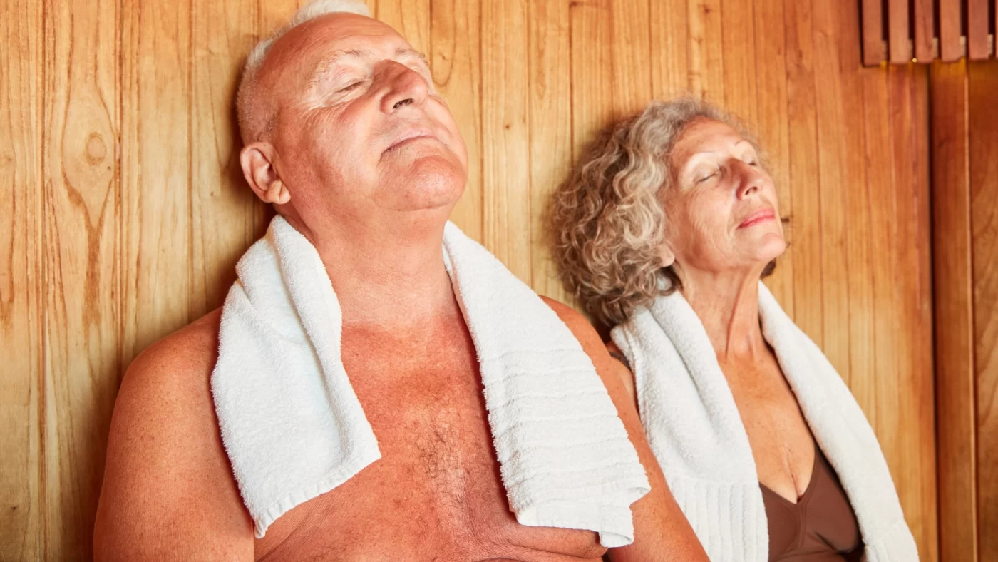 Sauna für zwei.